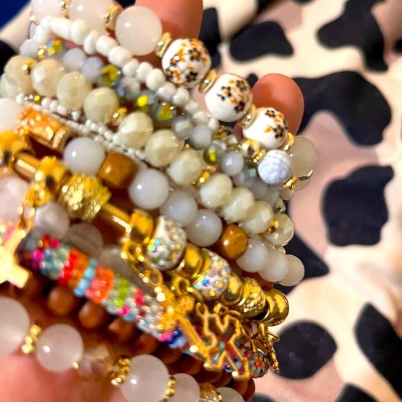 Jumbo Stack of 11 individual bracelets - Picture 1 of 3